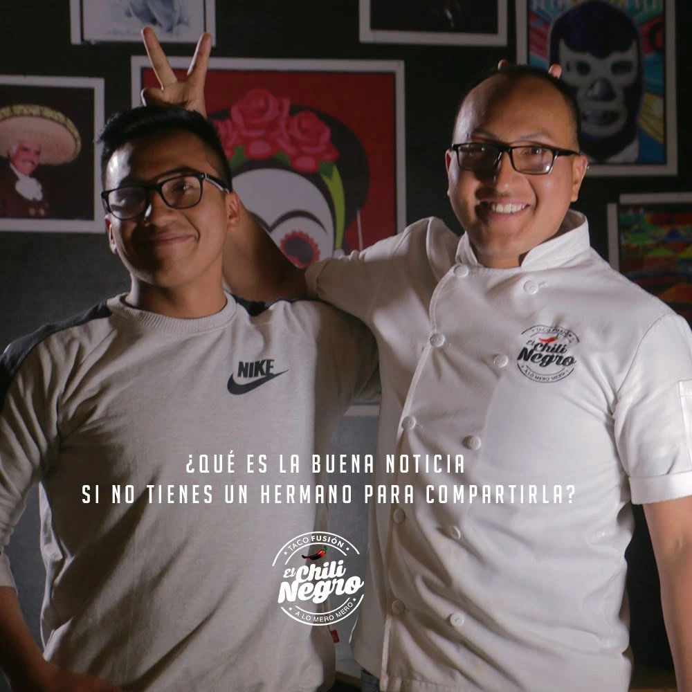 Jacks y Maycol, los hermanos fundadores de El Chili Negro